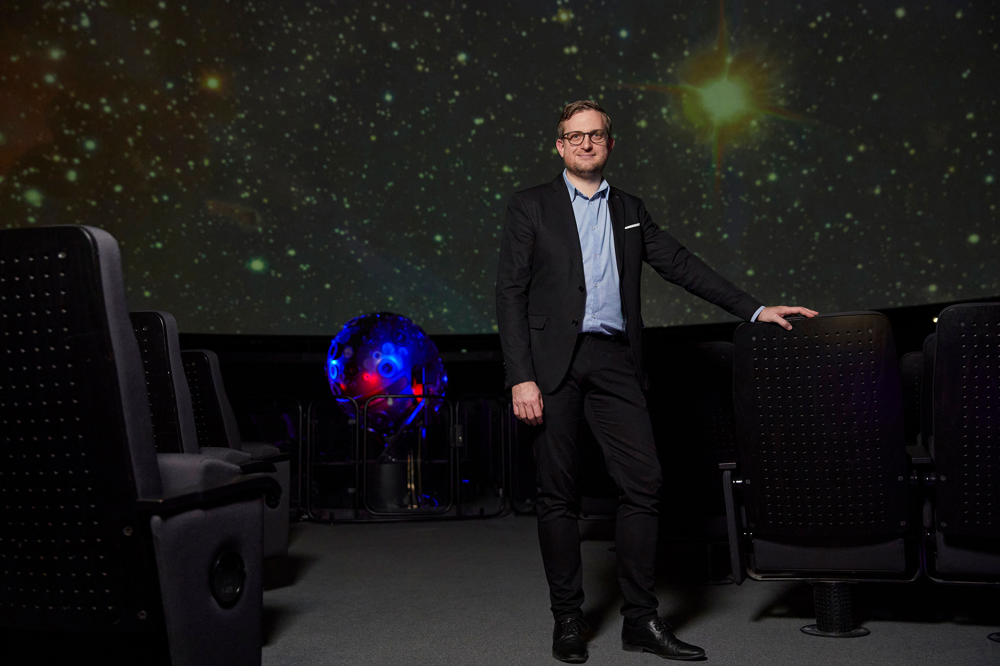 Tim Florian Horn, Vorstand Stiftung Planetarium Berlin