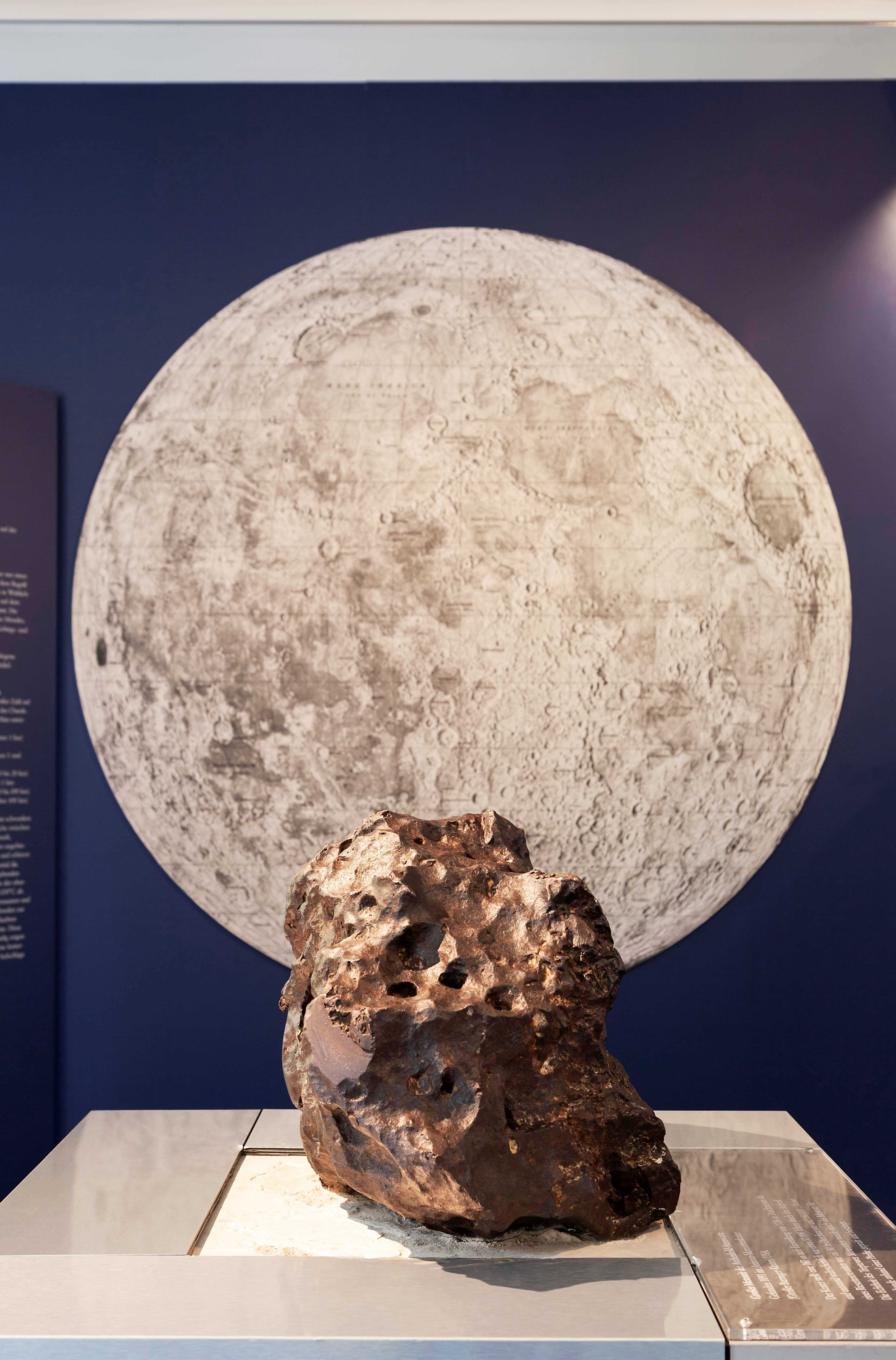 Arizona-Meteorit im Museum zur Himmelskunde in der Archenhold-Sternwarte