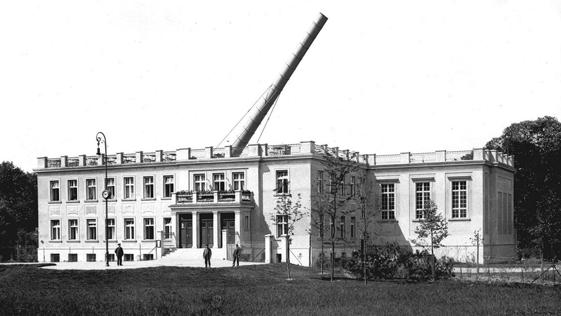 Die Archenhold-Sternwarte im Jahre 1909 © SPB 