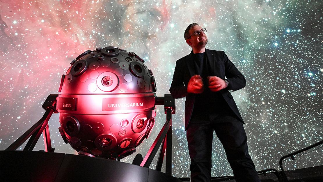 Tim Florian Horn, Vorstand der Stiftung Planetarium Berlin, © SPB | Foto: Jens Kalaene