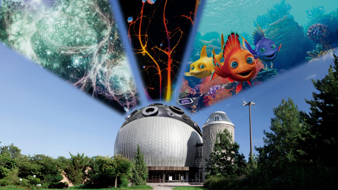 100 Jahre Planetarium Tagmotiv | Credit: SPB; Design: Ta-Trung
