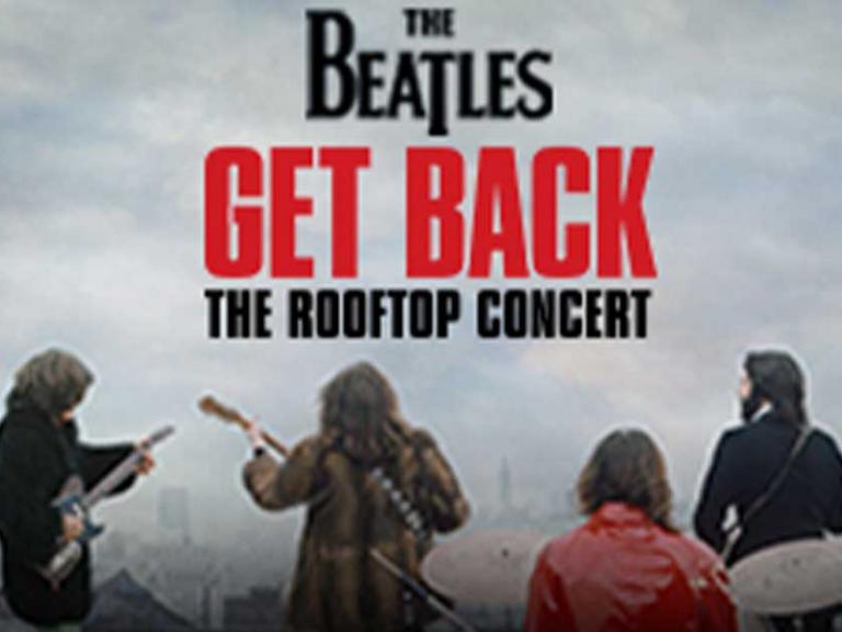 Still from "The Beatles – Get back: The rooftop Concert" © Disney Invite Media
