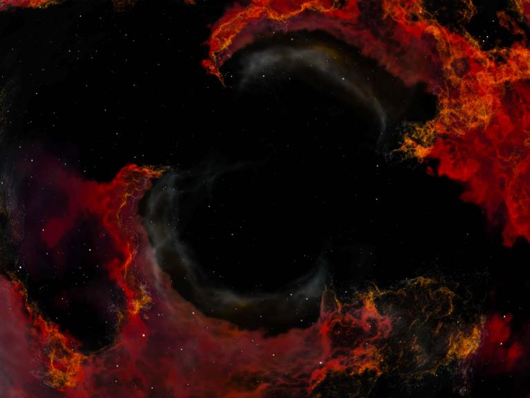 »Cosmic Movie Melodies« Zeiss-Großplanetarium © Charles Hayden Planetarium, Museum of Science, Boston | Visuals by Wade Sylvester & Jason Fletcher