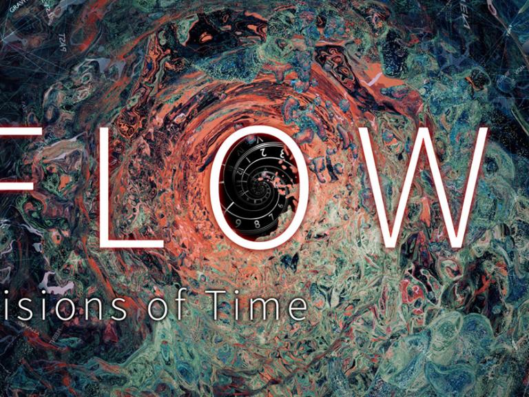 Plakat zum Musikprogramm »Flow« © Rocco Helmchen