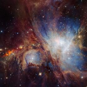 Orionnebel © ESO/H. Drass et al.