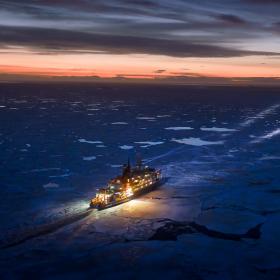 German icebreaker „Polarstern“ © BBC
