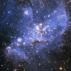 Junge Sterne im Nebel NGC 346 | Bild © NASA, ESA and A. Nota (STScI/ESA)