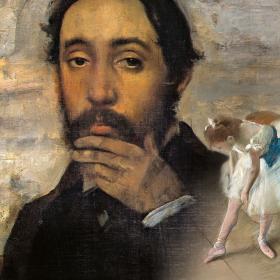 Degas Portrait mit Ballerinas. © Seventh Art Productions 