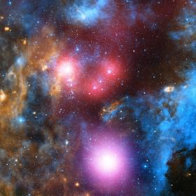 © X-ray: NASA/CXC/SAO/J. Drake et al; H-alpha: Univ. of Hertfordshire/INT/IPHAS; Infrared: NASA/JPL-Caltech/Spitzer