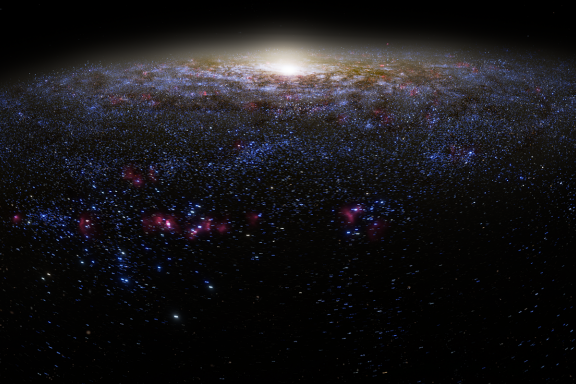 3D visualisation of the Milky Way © AMNH