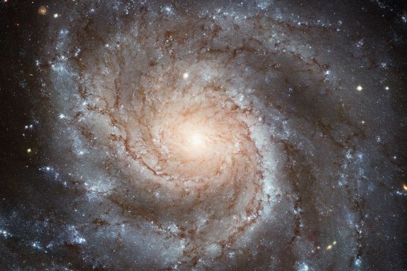 Spiralgalaxie Messier 101 © NASA, ESA, K. Kuntz (JHU), F. Bresolin (University of Hawaii), J. Trauger (Jet Propulsion Lab), J. Mould (NOAO), Y.-H. Chu (University of Illinois, Urbana), and STScI