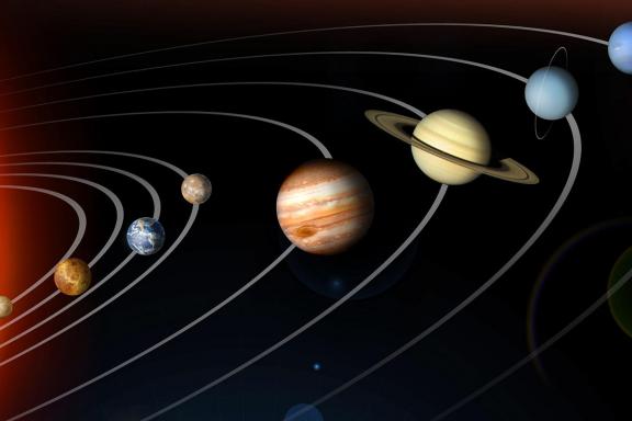 Planetentour durchs Sonnensystem. © NASA/JPL